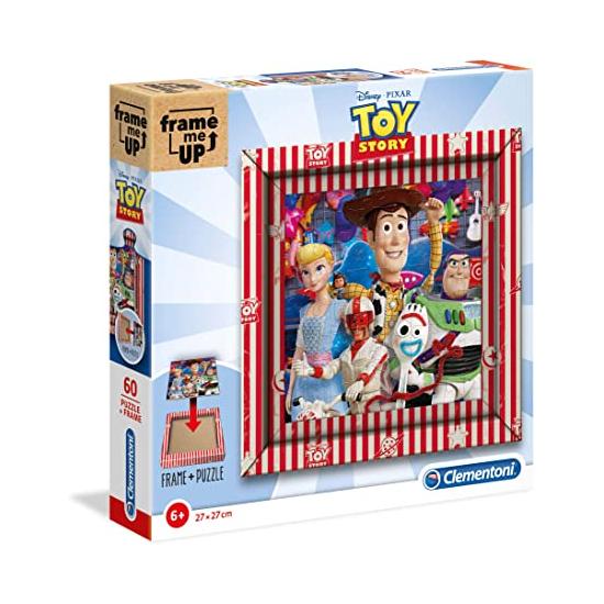 Clementoni Puzzle Frame Me Up Toy Story 4 mit 60 Teilen