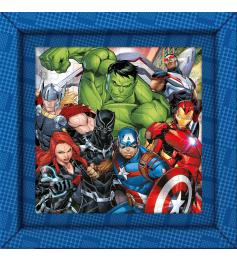 Clementoni Puzzle Frame Me Up Avengers 60 Teile