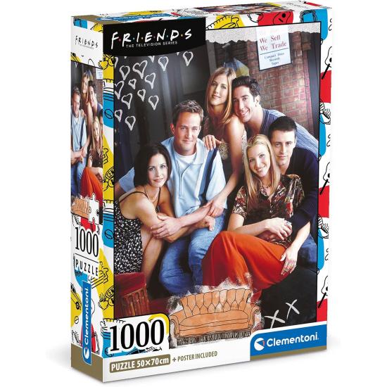 Puzzle Clementoni Friends 1000 Teile