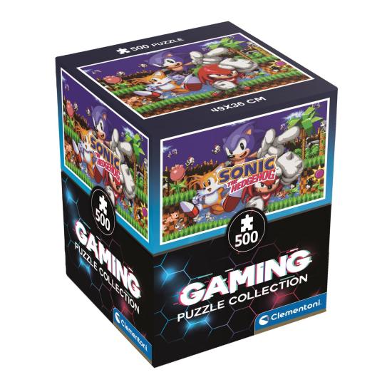 Puzzle Clementoni Gaming Cube Sonic 1 mit 500 Teilen