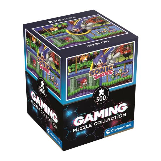 Puzzle Clementoni Gaming Cube Sonic 2 mit 500 Teilen