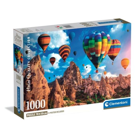 Puzzle Clementoni Ballons in Kappadokien 1000 Teile