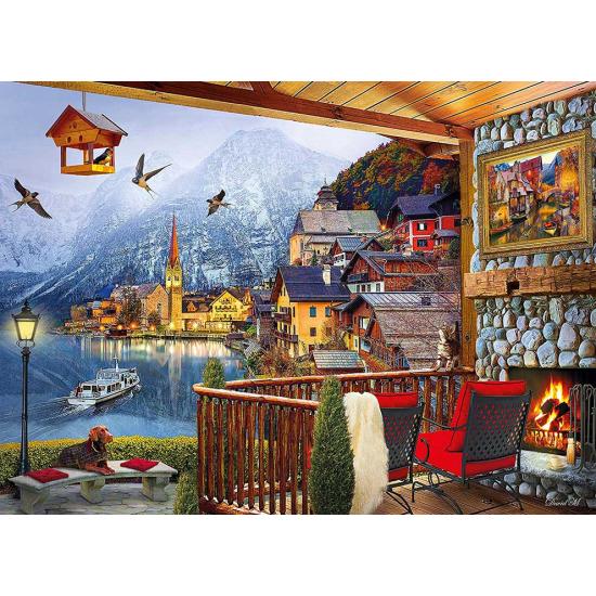 Clementoni Hallstatt 1000-teiliges Puzzle