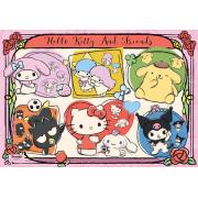 Puzzle Clementoni Hello Kitty and Friends 1000 Teile