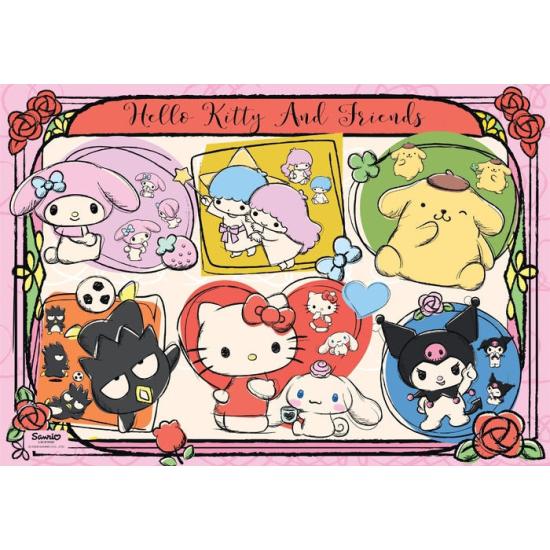 Puzzle Clementoni Hello Kitty and Friends 1000 Teile