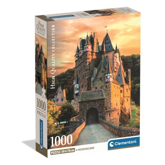 Puzzle Clementoni Goldene Stunde Auf Schloss Eltz 1000 Teile