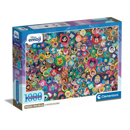 Puzzle Clementoni Unmöglich Disney 1000-teiliges