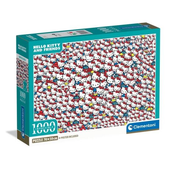 Puzzle Clementoni Imposible Hello Kitty 1000 Teile