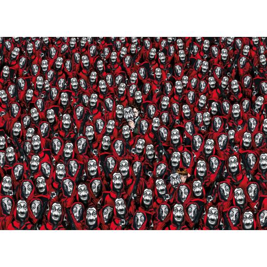 Clementoni Impossible La Casa De Papel Puzzle 1000 Teile