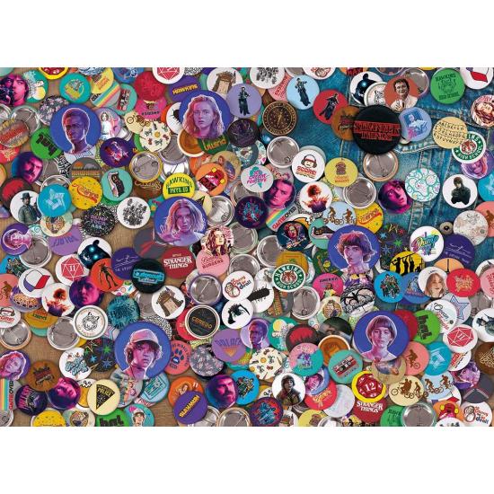 Clementoni Impossible Stranger Things Puzzle 1000 Teile