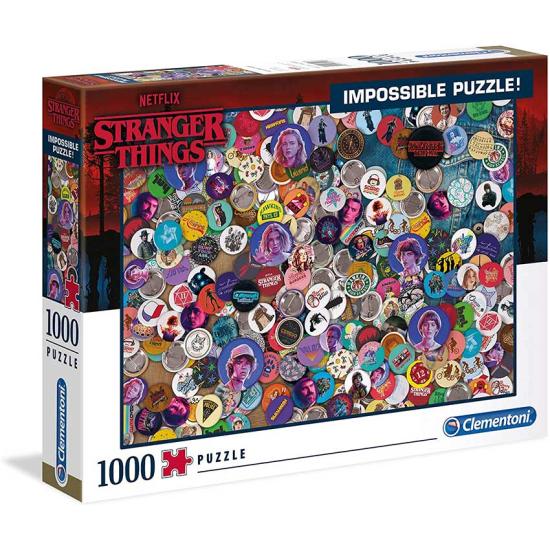 Clementoni Impossible Stranger Things Puzzle 1000 Teile