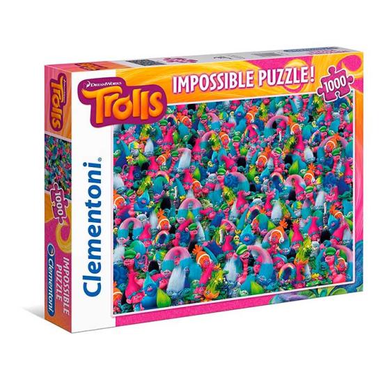 Clementoni Impossible Trolls Puzzle 1000 Teile