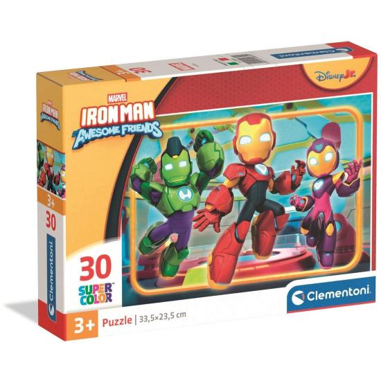 Puzzle Clementoni Iron Man Awesome Friends XXL 30 Teile