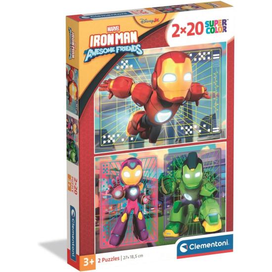 Puzzle Clementoni Iron Man 2x20 Teile Puzzle Clementoni Iron Man 2x20 Teile
