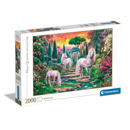 Clementoni Einhorngarten-Puzzle 2000 Teile