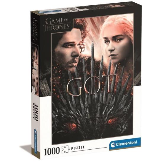 Clementoni Game of Thrones GOT 2022 1000-teiliges Puzzle