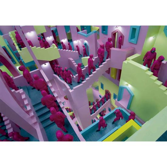 Clementoni Puzzle Tintenfischspiel 500 Teile