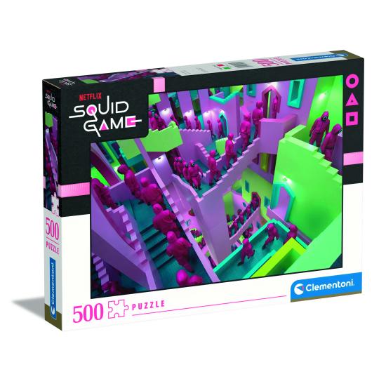 Clementoni Puzzle Tintenfischspiel 500 Teile