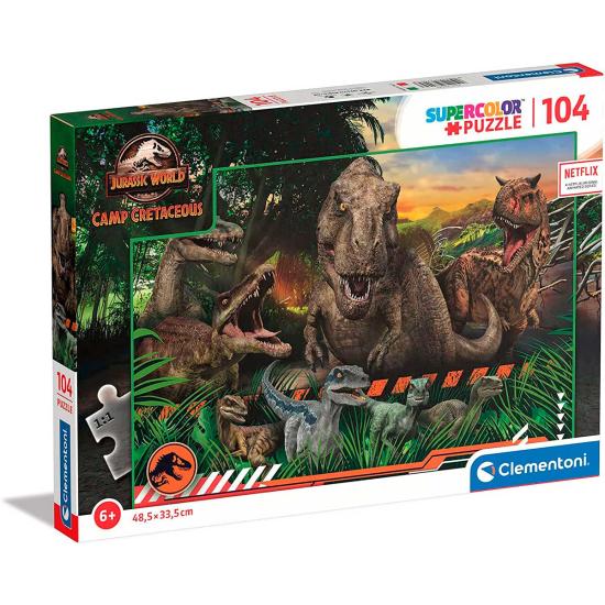 Clementoni Jurassic World 104 Pi Cretaceous Camp Puzzle