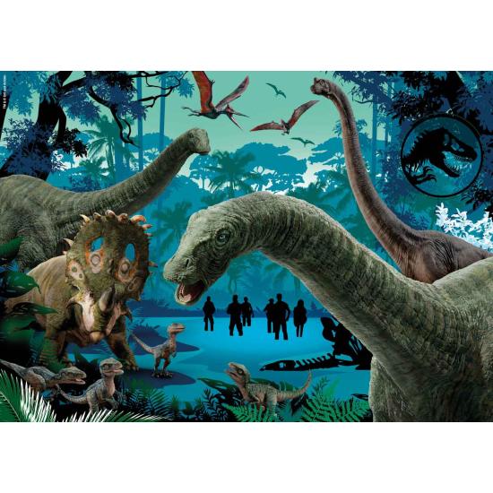 Clementoni Jurassic World 104-teiliges Puzzle