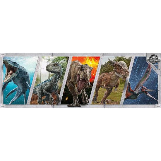 Clementoni Jurassic World Panorama-Puzzle 1000 Teile