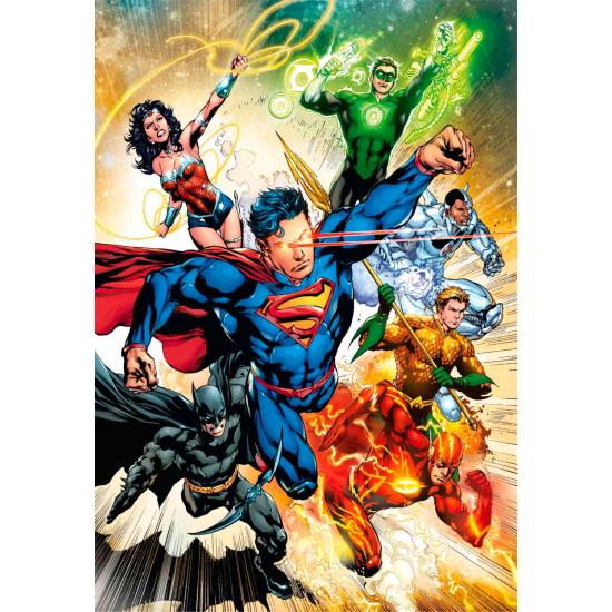 Clementoni Justice League Ein 500-teiliges Puzzle