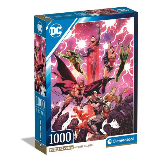 Clementoni Justice League B 1000-teiliges Puzzle