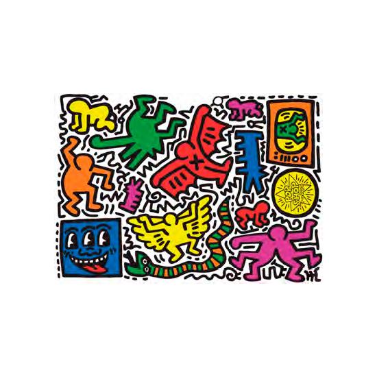 Clementoni Keith Haring 2 1000-teiliges Puzzle