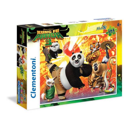 Clementoni Kung Fu Panda 3 Maxi-Puzzle 104 Teile