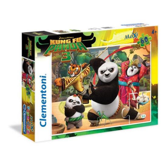 Clementoni Kung Fu Panda 3 Maxi-Puzzle 60 Teile