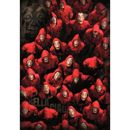 Clementoni La Casa de Papel 2022 1000-teiliges Puzzle