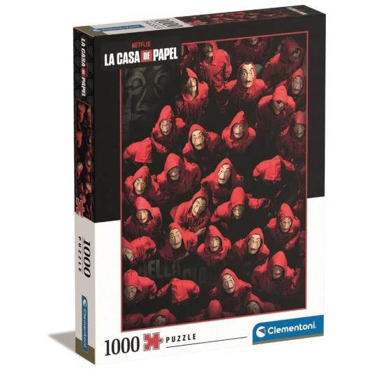 Clementoni La Casa de Papel 2022 1000-teiliges Puzzle