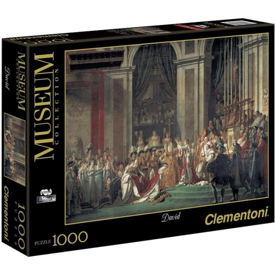 Clementoni-Puzzle Die Krönung Napoleons und Josephines von 1000