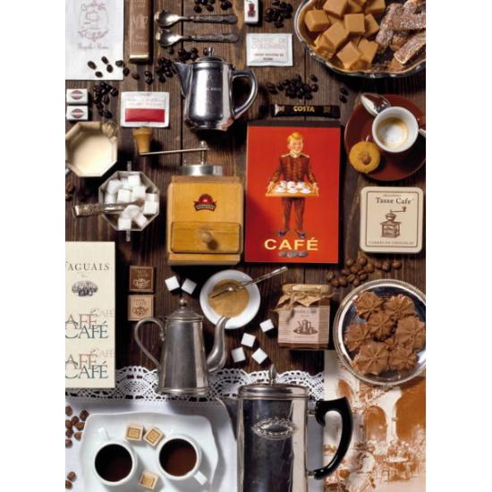 Clementoni Coffee Time Puzzle 500 Teile
