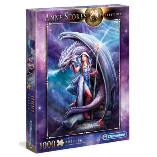 Clementoni Der Drachenmagier 1000-teiliges Puzzle