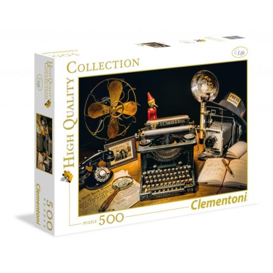 Clementoni Die Schreibmaschine Puzzle 500 Teile
