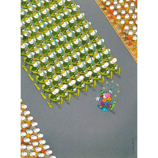 Clementoni Puzzle Der Marsch aus 500 Teilen