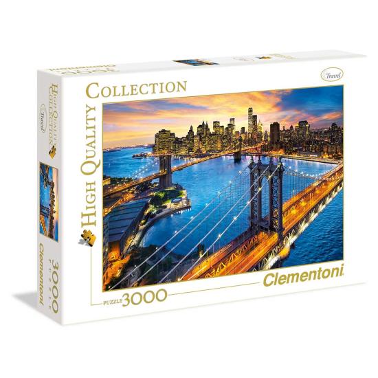 Clementoni Puzzle New York bei Nacht 3000 Teile