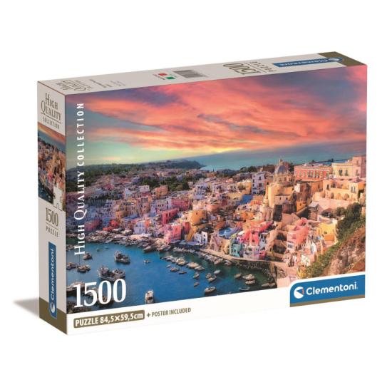 Puzzle Clementoni Malerisches Procida 1500 Teile