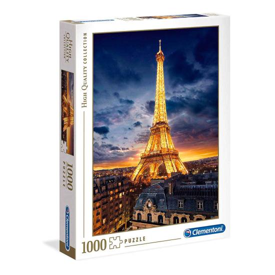 Clementoni Puzzle Der Eiffelturm bei Nacht 1000 Teile