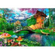 Puzzle Clementoni Das alte Schuhhaus mit 500 Teilen