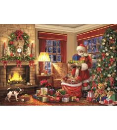 Puzzle Clementoni Besuch Vom Weihnachtsmann 1000 Teile