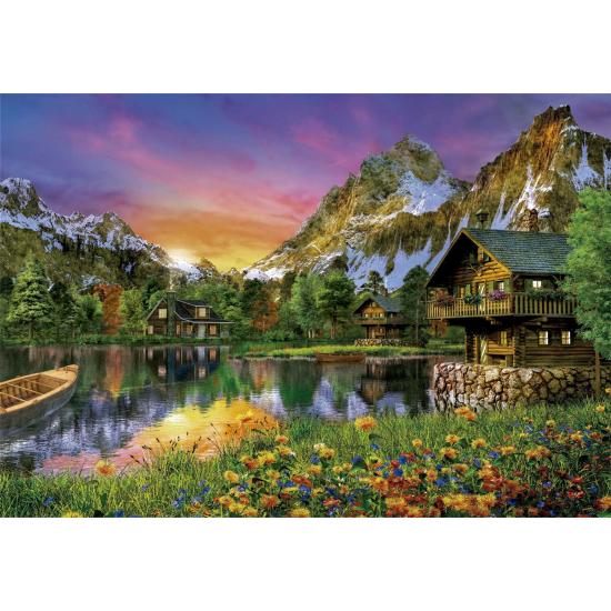 Clementoni Alpensee-Puzzle 6000 Teile