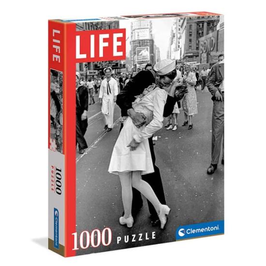 Clementoni Life Kiss in Times Square Puzzle 1000 Teile
