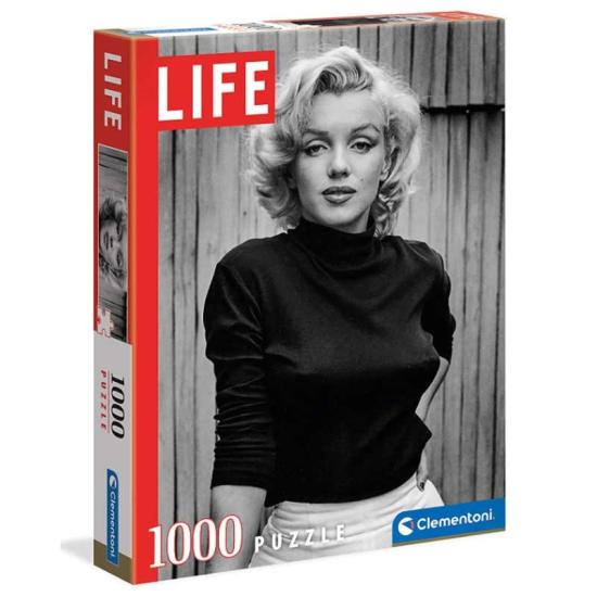 Clementoni Life Marilyn Monroe 1000-teiliges Puzzle