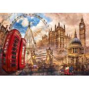 Clementoni London Vintage Puzzle 1500 Teile