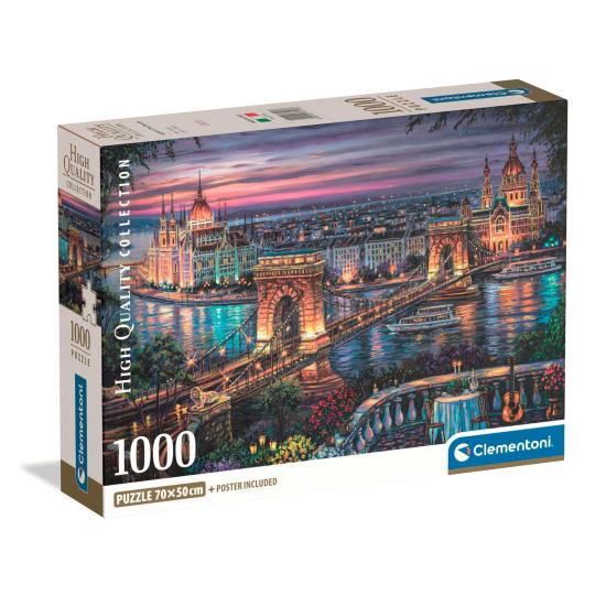 Puzzle Clementoni Lichter Der Donau 1000 Teile