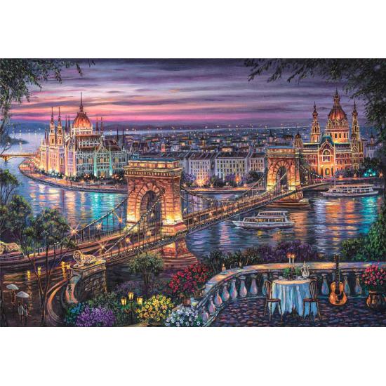 Puzzle Clementoni Lichter Der Donau 1000 Teile