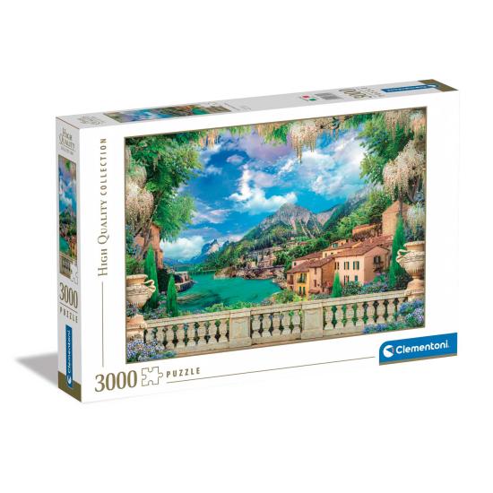 Clementoni Puzzle Luxuriöse Terrasse am See mit 3000 Teilen Clementoni Puzzle Luxuriöse Terrasse am See mit 3000 Teilen
