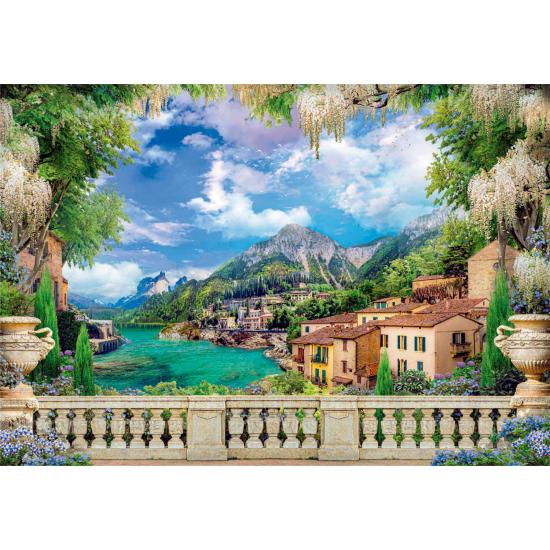 Clementoni Puzzle Luxuriöse Terrasse am See mit 3000 Teilen Clementoni Puzzle Luxuriöse Terrasse am See mit 3000 Teilen
